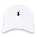 Polo  Ralph Lauren Chino Cap in White & Marlin Blue Photo 0