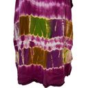 Joie  Tank Top Purple Green Black Tie Dye Embroidered Silk Women's Size XS Photo 4