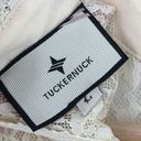 Tuckernuck  Womens Rosalee Cream Lace Ruffle Blouse Medium Photo 2