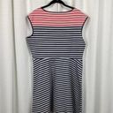 Draper James  Blue&White Stripe Ponte Knit A Line Dress Sz.XL Photo 7