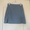 Brandy Melville Blue Plaid Skirt Photo 1