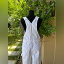 Good American  White Denim Overalls Photo 7