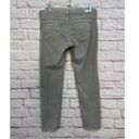 AG Adriano Goldschmied  The Stevie Ankle Slim Straight Leg Grey Size 31R Photo 2