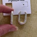 Madewell  Carabiner Medium Hoop Earrings Photo 2