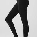 Alo Yoga  Black  Airbrush Leggings Womens Large Photo 0