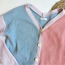 The Moon  & Madison Color Block Knit Cardigan Photo 1