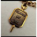 Monet Vintage  gold tone violin class of '67 charm bracelet Photo 1