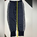 AQUA  Bandana Print Sweatpants 30A 428. Navy white. Size medium Photo 7