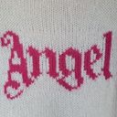 Wooden Ships , Caprice Angel Crew Pink Sapphire Mohair Wool Sweater, Medium Photo 4