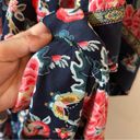 Natori Floral Long Duster Robe M Photo 5