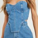 Boohoo Denim Corset Photo 0