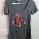 Genuine Merchandise  By Campus Lifestyle Gray Red Sox Short Sleeve Shirt Photo 0