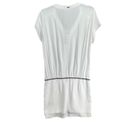 Revolve  Ikks Paris Womens Lace Up Tie Dress 6 EU 38 White Viscose Pockets Lined Photo 4