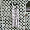 Abercrombie & Fitch Cinched Neck Slip Midi Dress Photo 1