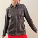 Banana Republic Vintage 1990's  100% Leather Zip Up Jacket Photo 2