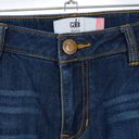 CAbi  3045 Slim Boyfriend Distressed Straight Leg Denim Blue Jeans Size 8 Photo 5