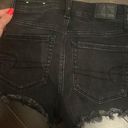 American Eagle Outfitters Ripped Jean Shorts Photo 1