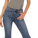 Shyanne NWT  WOMEN'S MEDIUM WASH HIGH RISE RUFFLED SUPER FLARE STRETCH JEANS Photo 1