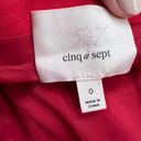 Cinq à Sept CINQ A SEPT Strapless Ruffle Marcy Dress Camilla Red Photo 8