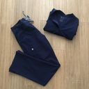 FIGS Navy Blue Scrubs Set Photo 0