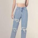 Simple Society  AUTHENTIC SUPER HIGH RISE STRAIGHT jeans 7/28 Super Soft NWT Photo 1