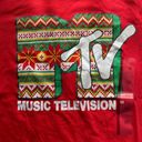 MTV Music Television‎ Red Christmas (XS) Shirt Photo 1