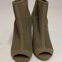 Juicy Couture  Peep Toe Wedge Bootie Size 6 A23 Photo 3