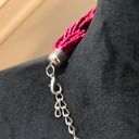 Womens Pink Seed Beads A Standing Ovation Necklace Jewelry with Lobster Clasp Photo 6