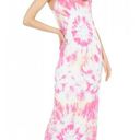 Young Fabulous and Broke  Tulla Column Dress in Pink Anemone Wash Tie Dye Womens M Photo 2