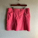 GGBlue Luxe Sport Skorts in Salmon Pink Size 12 Pleated Skirt Golf Pickleball Photo 9