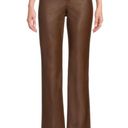 No Boundaries  Womens Faux Leather Pants Size 21 Juniors Brown Slight Stretch New Photo 3