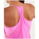 Lululemon  No Limits Layered Tank Top Built In Bra Racerback Pink Sz. 8 Photo 3