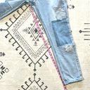 Missguided Misguided High Rise Patchwork Distressed Jeans Photo 6