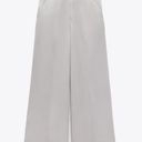 ZARA NWT  FULL LENGTH PANTS in gray. Size Medium Photo 0