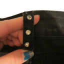 Sexy Couture Black Rhinestone Women's Capri Denim Jeans Size 13 Photo 13