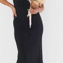 Show Me Your Mumu  Floretine Maxi One Strap Maxi Dress Black Size Medium NEW Photo 0