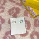 Kendra Scott  Ellie Gold Stud Earring in White Kyocera Opal Photo 1