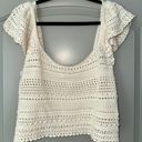 Sincerely Jules Crochet Knitted Top Photo 0