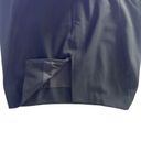 Theory  Womens Size 6 Black Pencil Skirt Back‎ Double Split Wool Blend Office Photo 7