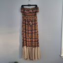 belle du jour  Boho Strapless Multi-colored Dress L Photo 1