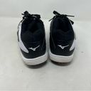 Mizuno  Women's Black Low Metal 9 Spike Swift Switch Baseball Shoes Size 7.5 Photo 3