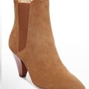 Veronica Beard NWOT  Baxter Hazelwood Bootie brown suede pointed toe size 9.5 Photo 1