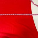 Krass&co D& Shirt Womens XL Red Short Sleeve Tshirt Stretch Vneck Cotton Blend Photo 6