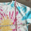 Spiritual Gangster  Follow Mazzy Cropped Sweatshirt Sunburst Tie Dye Women XS Photo 11