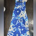 Farm Rio  Blue Tropical Groove Midi Dress Photo 1