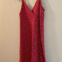 Brandy Melville Red Floral  Amara Dress Photo 2