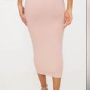 Pretty Little Thing Rose Second Skin Bodycon Midaxi Skirt Photo 6