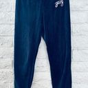 Juicy Couture Vintage  sweatpants velvet navy blue women's size M Photo 6