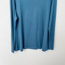 Natori [] Teal Scoop Neck Long Sleeve Shirt Supersoft Relaxed Fit Size Large L Photo 5