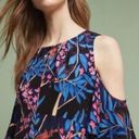 Maeve Anthropologie  Elia Cold Shoulder Floral Dress 0 Photo 7